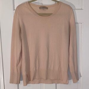 LOFT Women's Blush Crew Neck Sweater